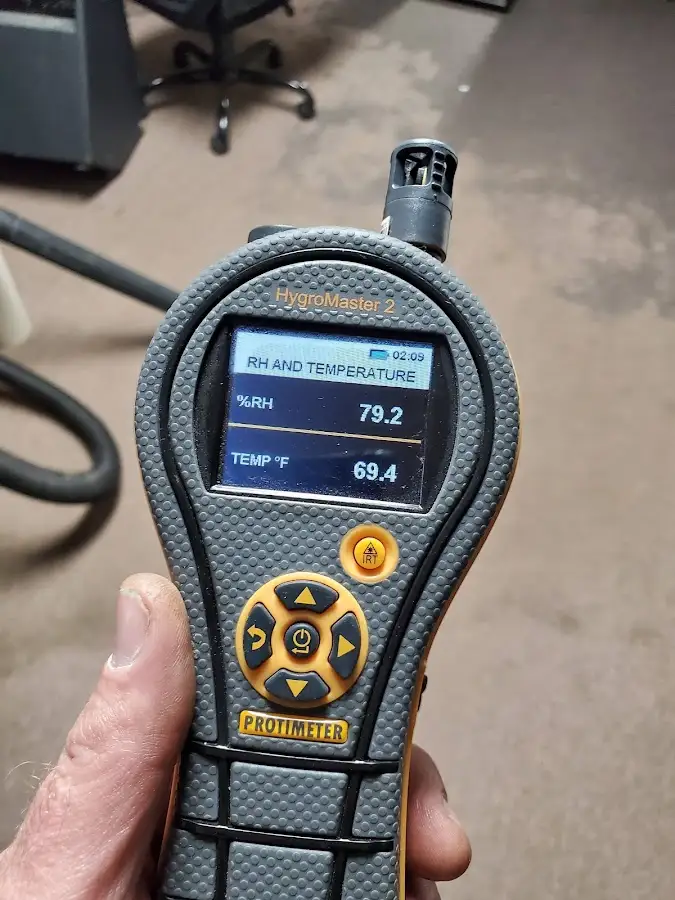 Moisture meter humidity assessment for Fire & Smoke Damage Restoration in Travilah